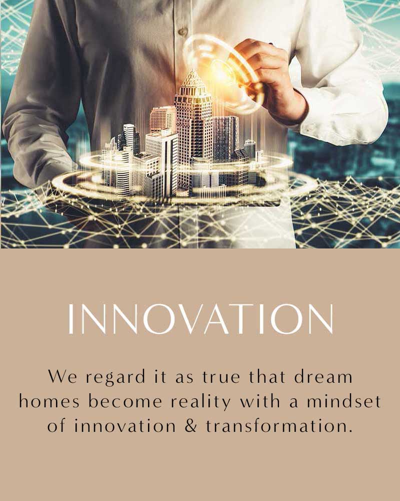 Our values slider - Innovation