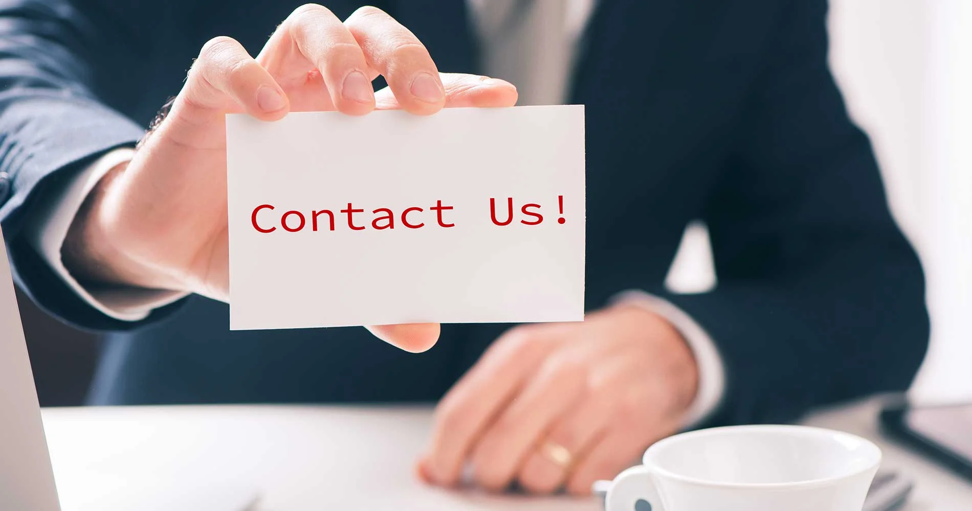 contact us