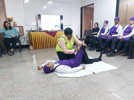 Fire safety and First Aid Workshop