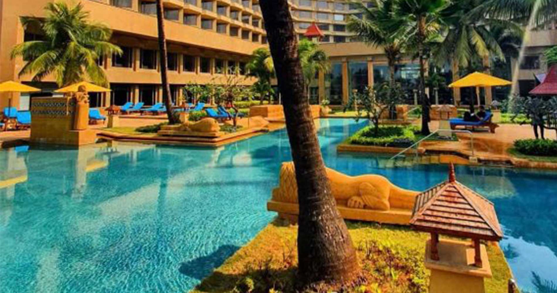 J.W. Marriott, Juhu lavish swimming pool view