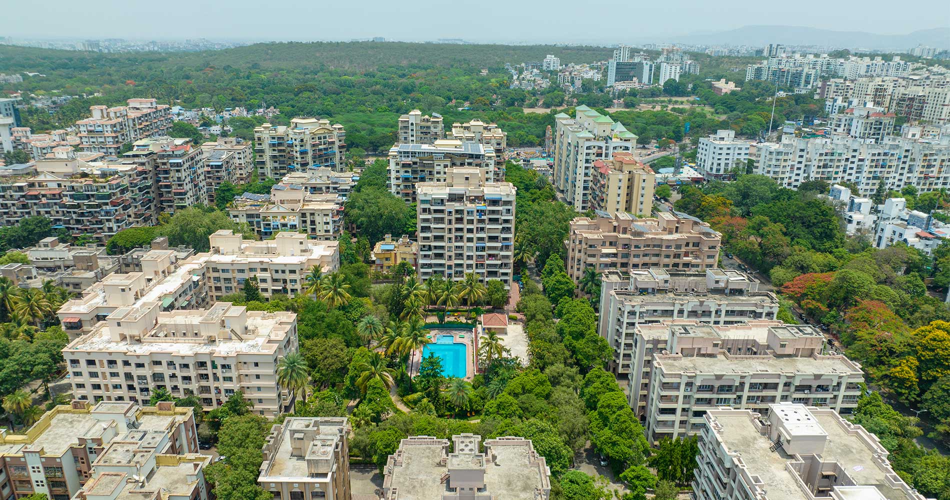 Raheja Gardens 3 BHK Luxury Flats For Sale in Wanwadi, Pune